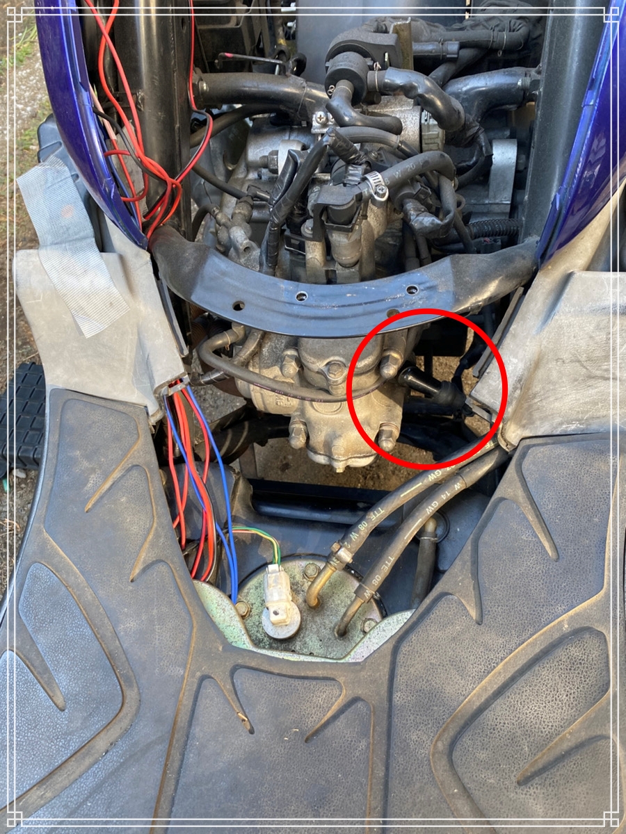 RV125EFIの点火プラグ交換手順